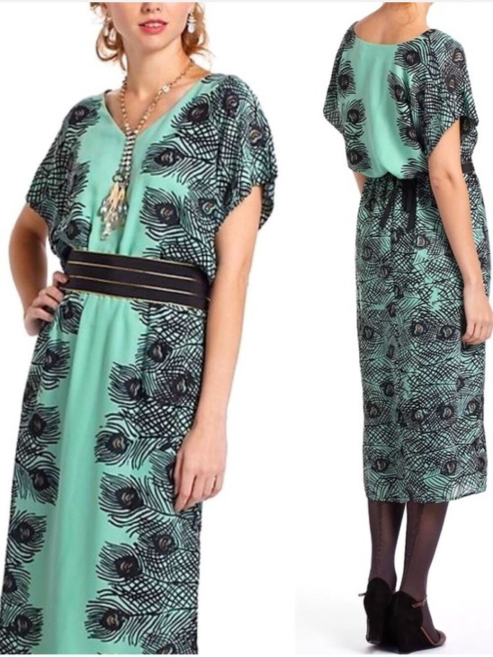 Corey Lynn Calter Peacock Dress